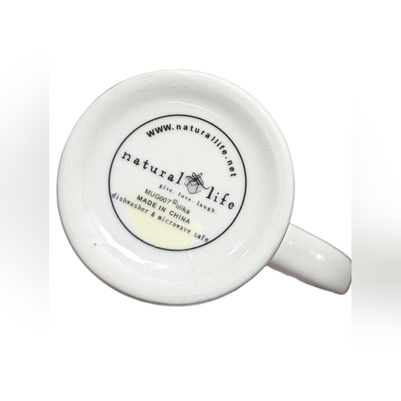 Natural Life Floral 16 oz. Latte Mug - Picture 6 of 6